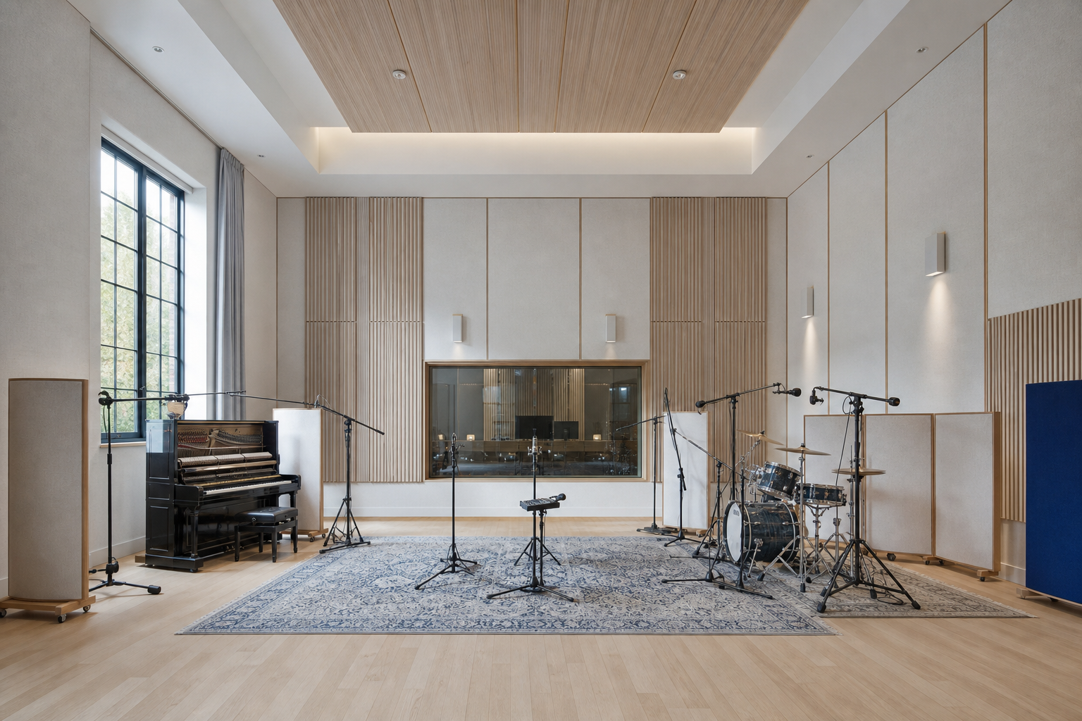 Live room con strumenti